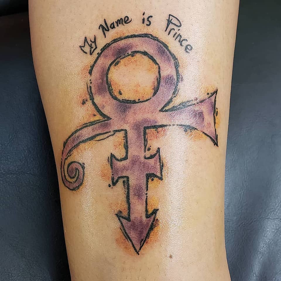 Purple Love Symbol Tribute