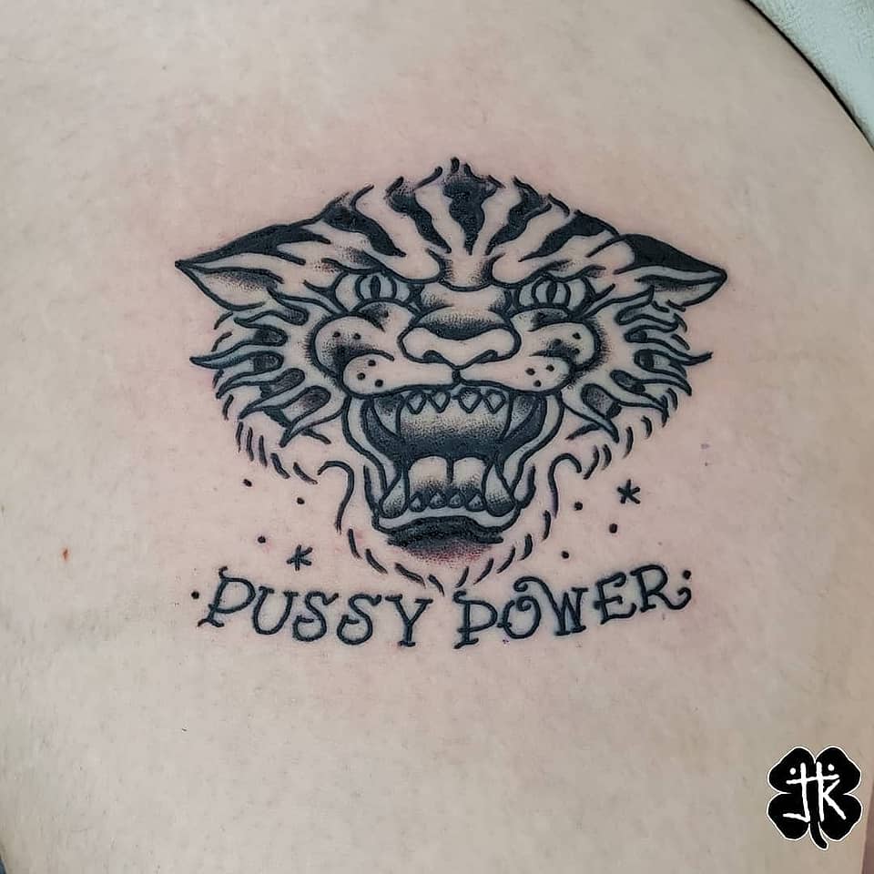 Pussy Power Roaring Cat