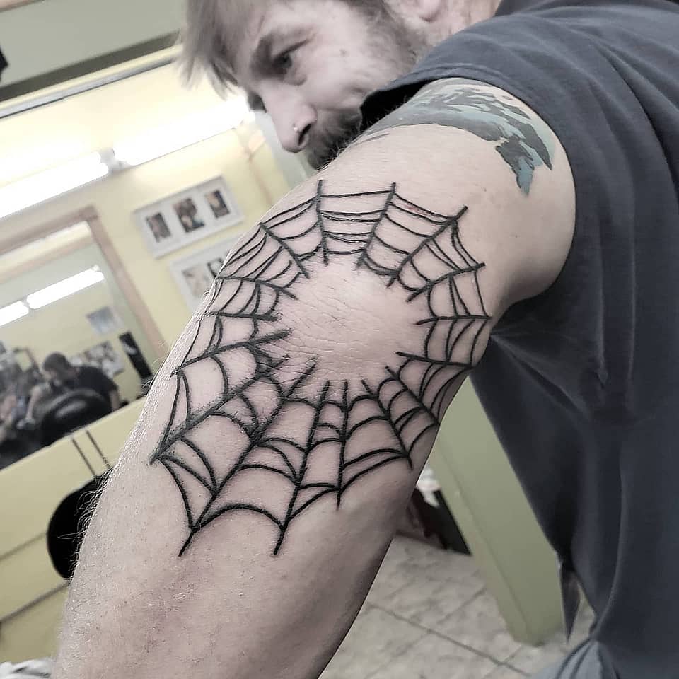 Radiant Elbow Spiderweb