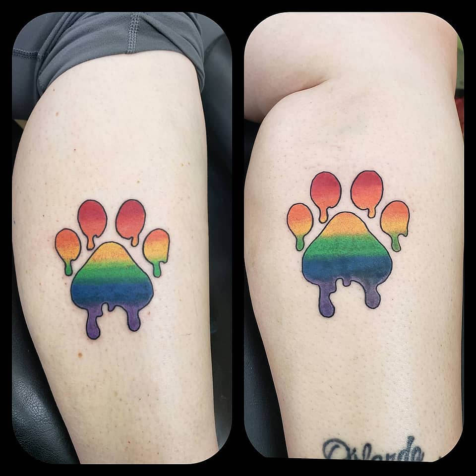 Rainbow Paw Pride