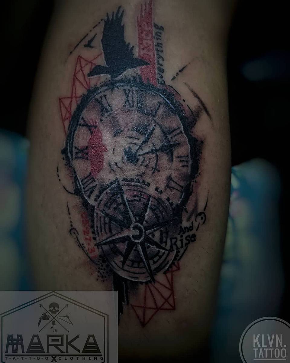 Raven, Clock & Compass