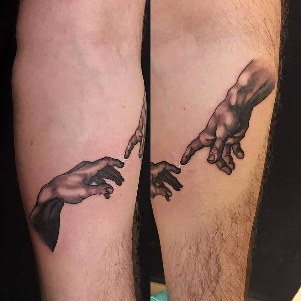 Reaching Hands (Creation Inspired)