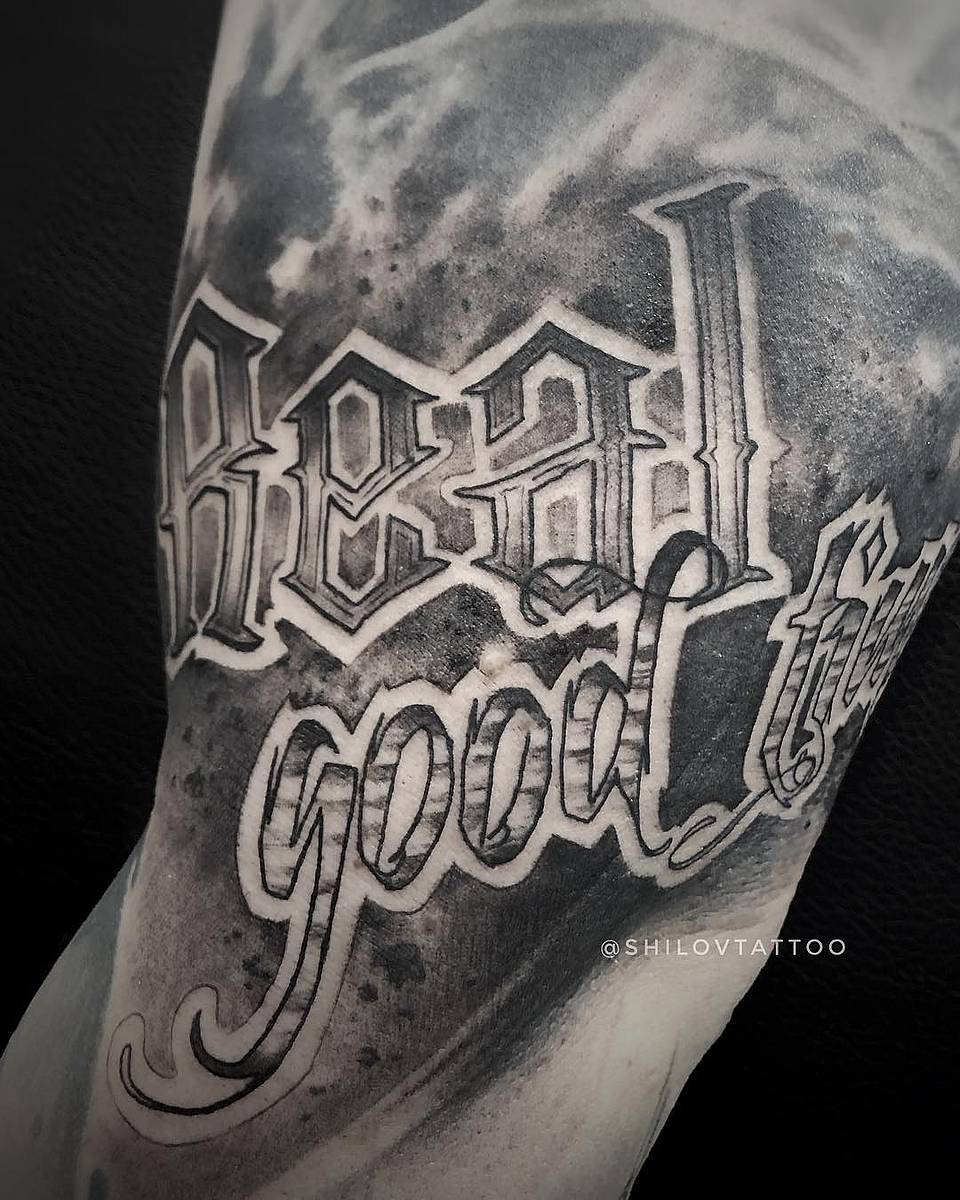 Real Good Time Lettering