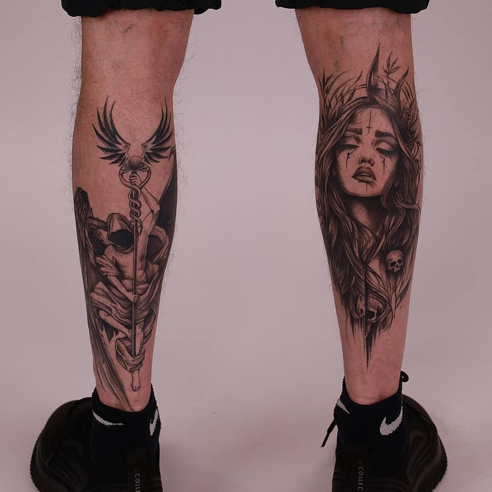 Reaper and Weeping Maiden