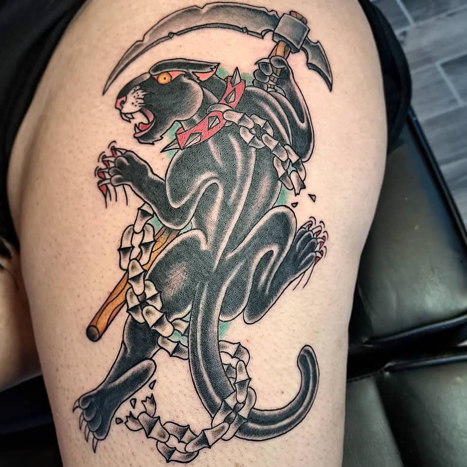 Reaper Panther Breaks Chains