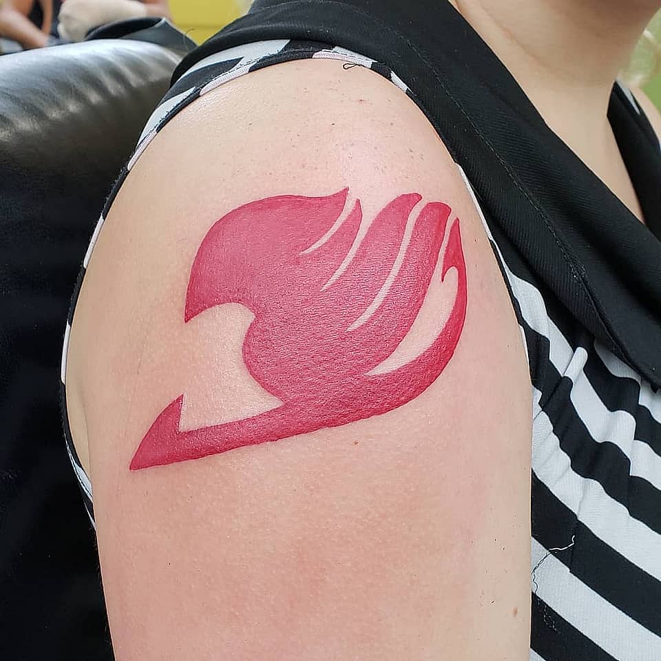 Red Fairy Tail Guild Emblem