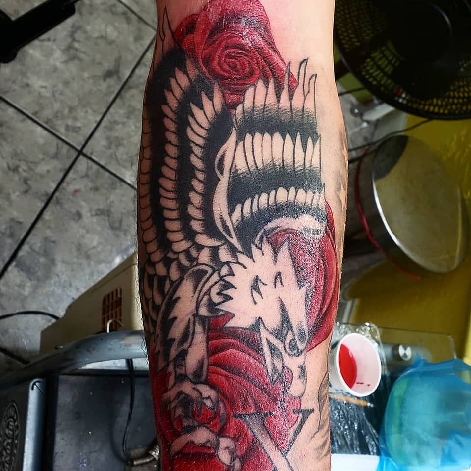 Red Rose and Dragon Maw