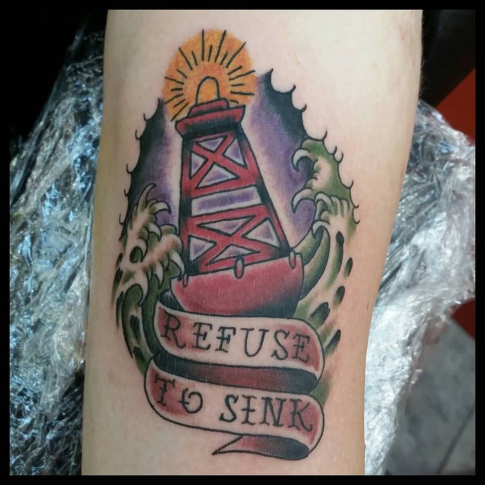 Refuse to Sink Lighthouse