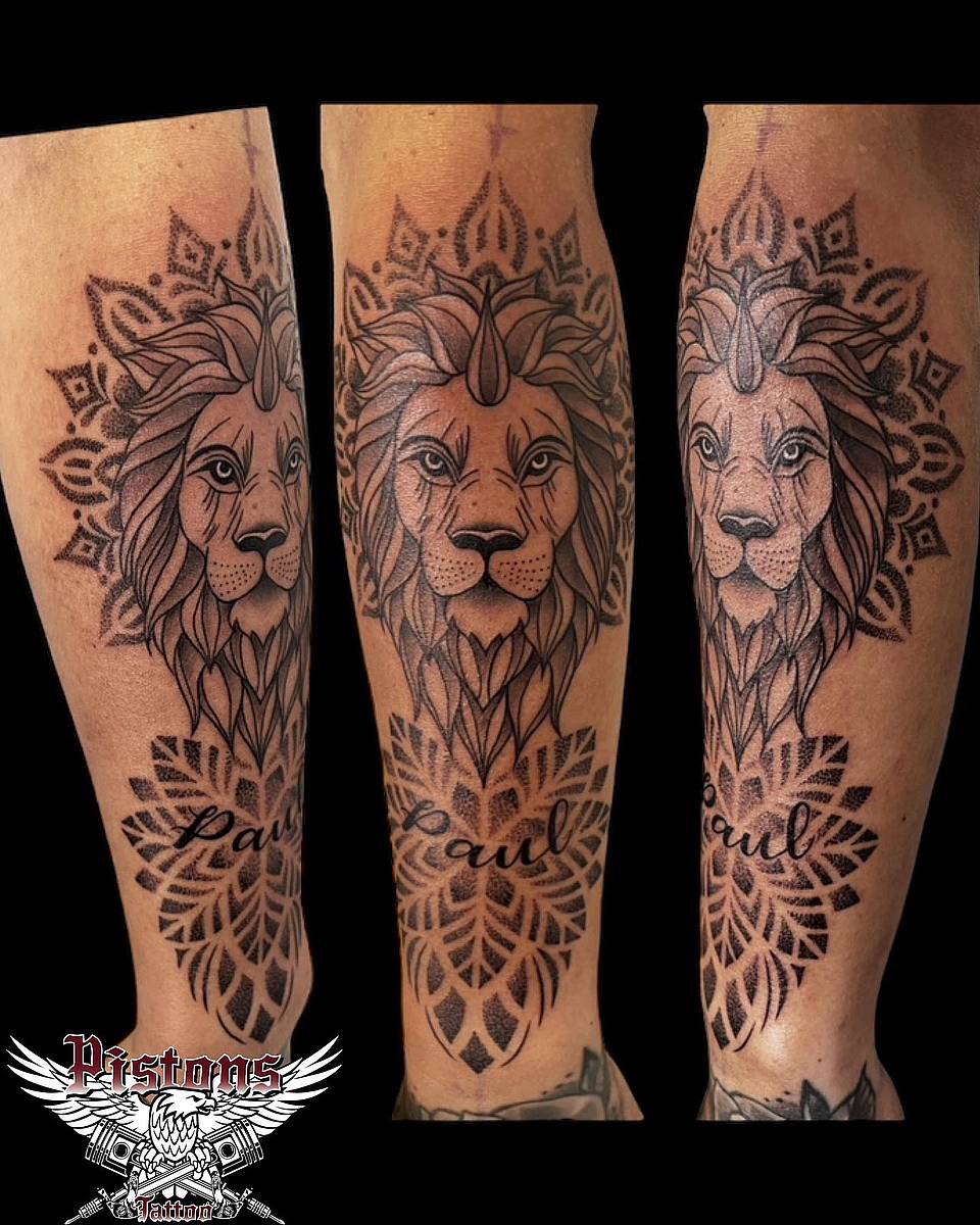 Regal Mandala Lion