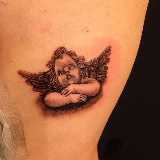 Resting Cherub
