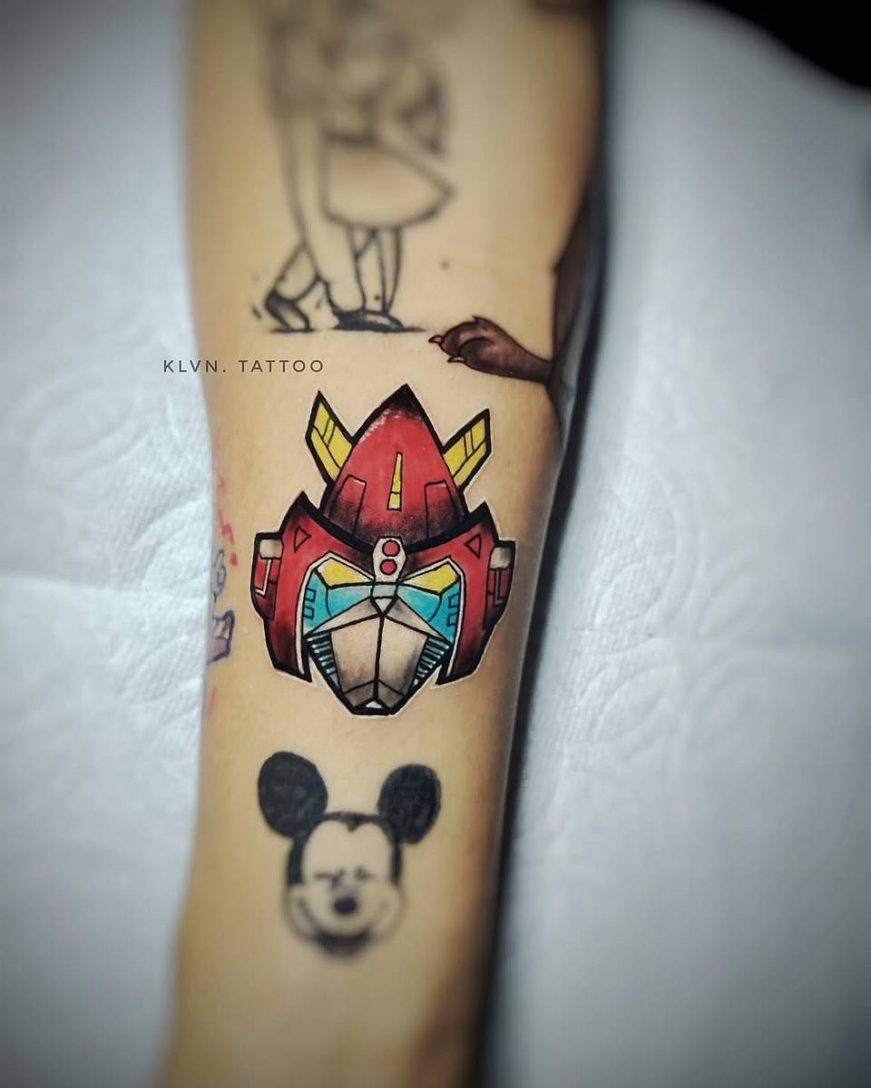 Retro Mecha Helmet