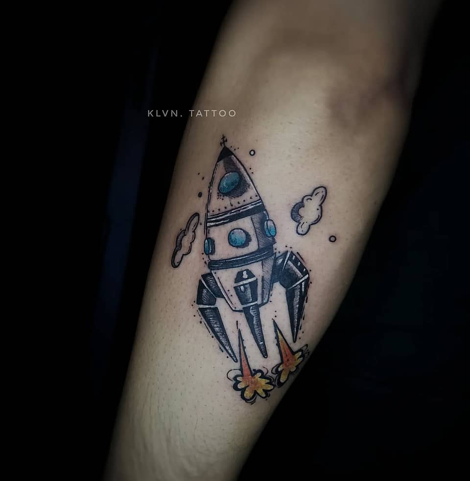 Retro Rocket Launch