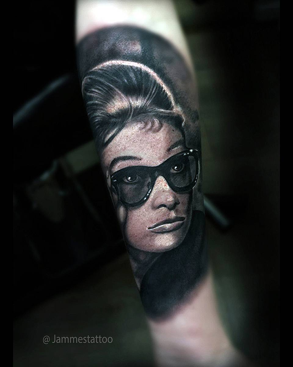 Retro Sunglasses Portrait