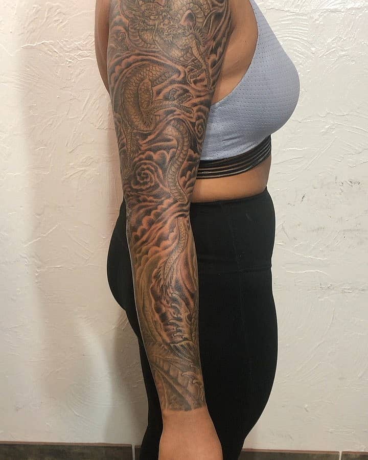 Rising Storm Dragon Sleeve