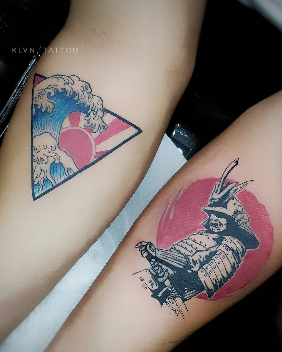 Rising Sun Samurai & Great Wave Duo