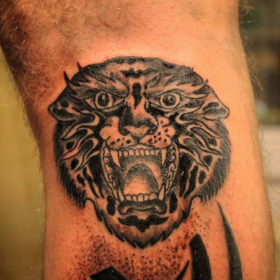 Roaring Tiger Head