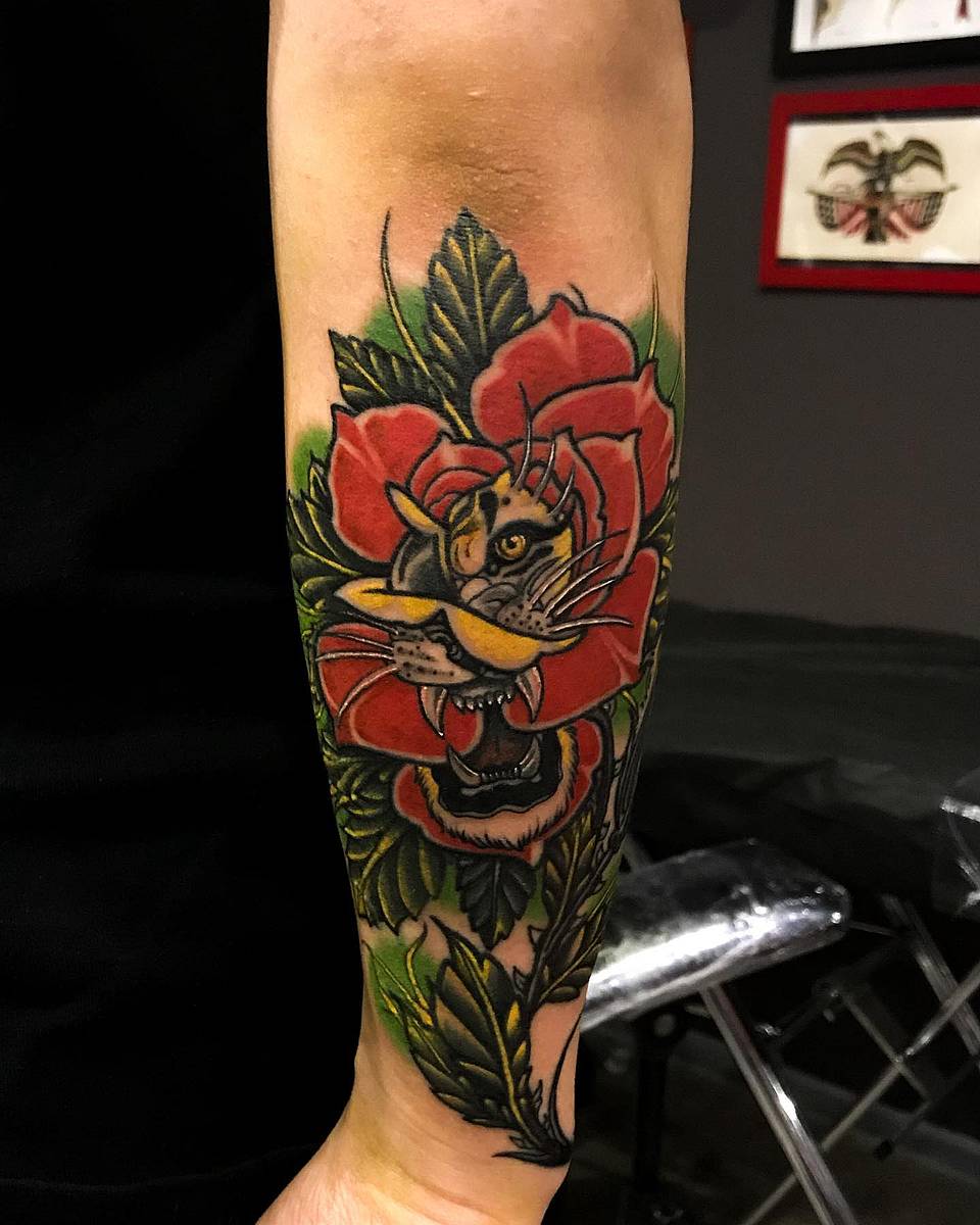 Roaring Tiger Rose
