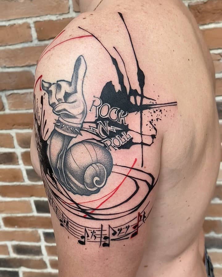 Rock 'n' Roll Snail