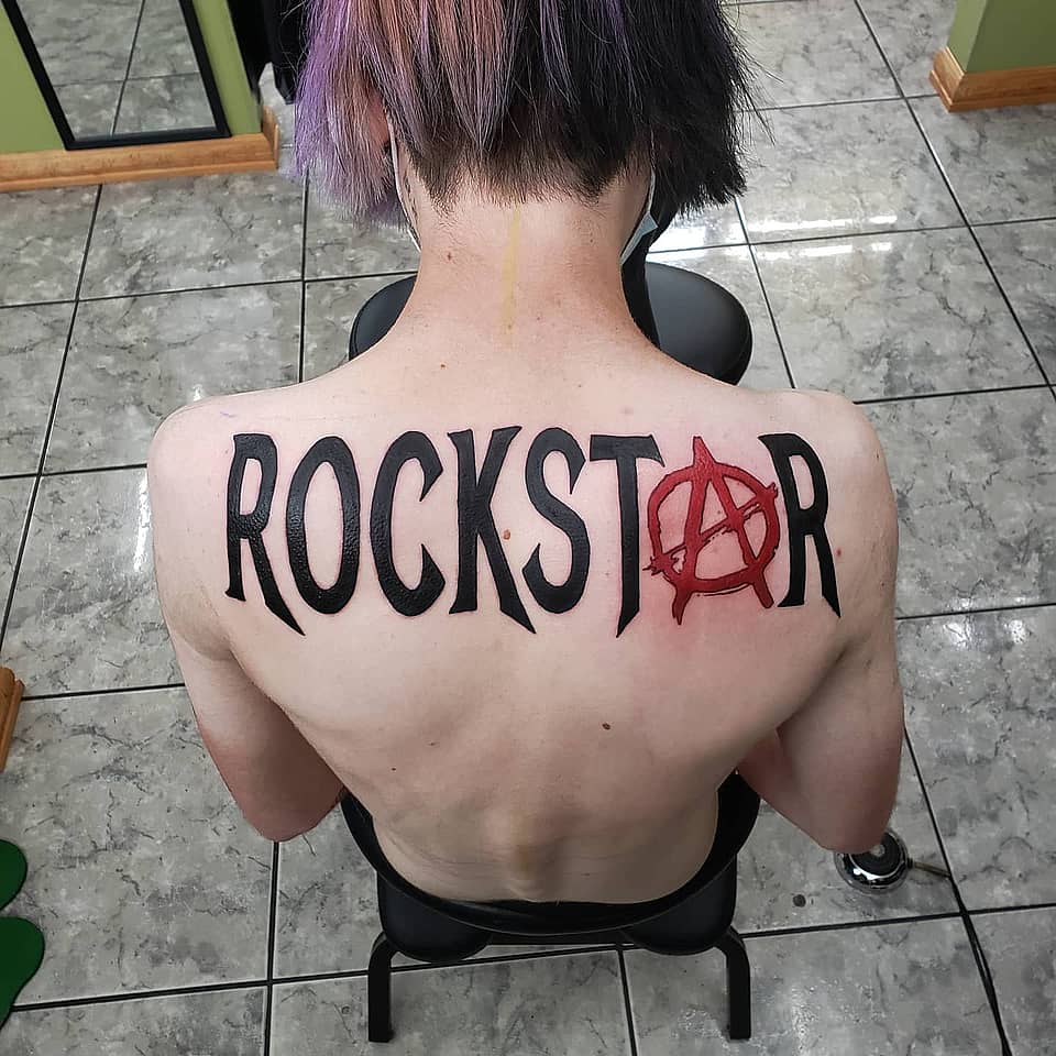 Rockstar Anarchy Lettering