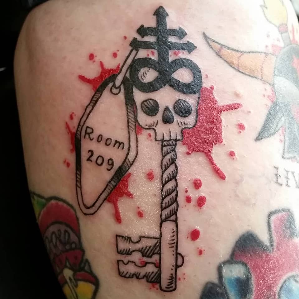 Room 209 Skull Key