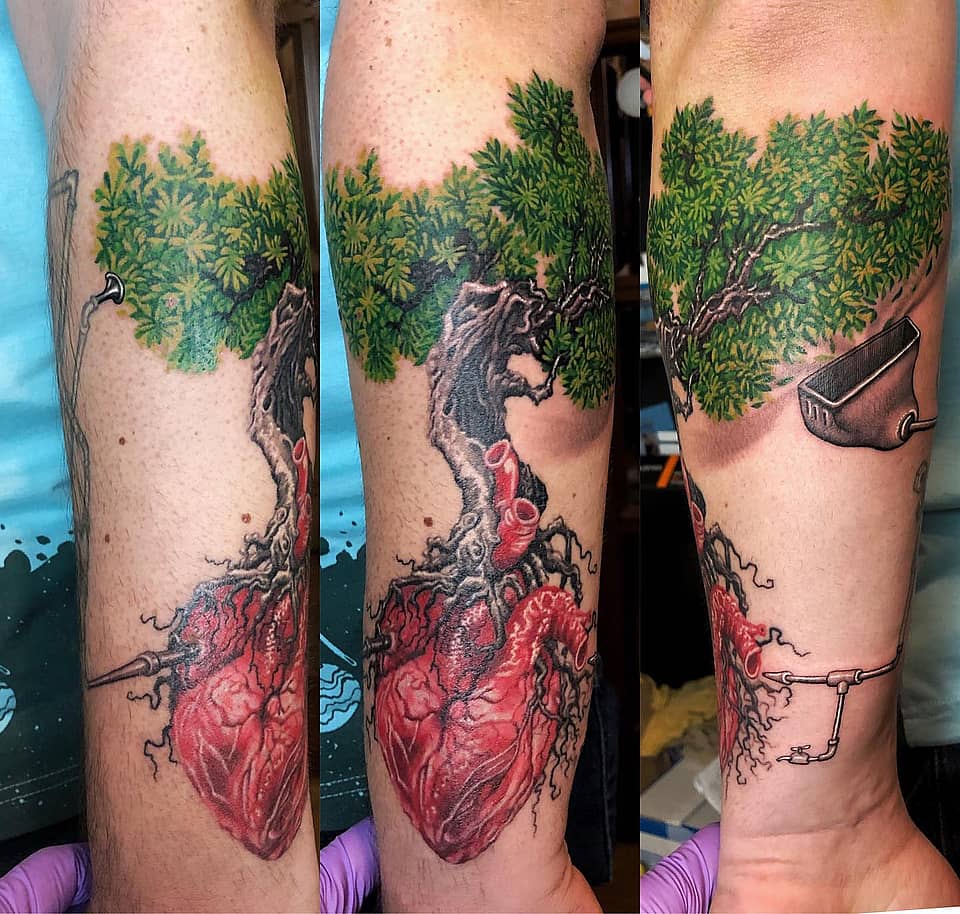 Rooted Heart Tree