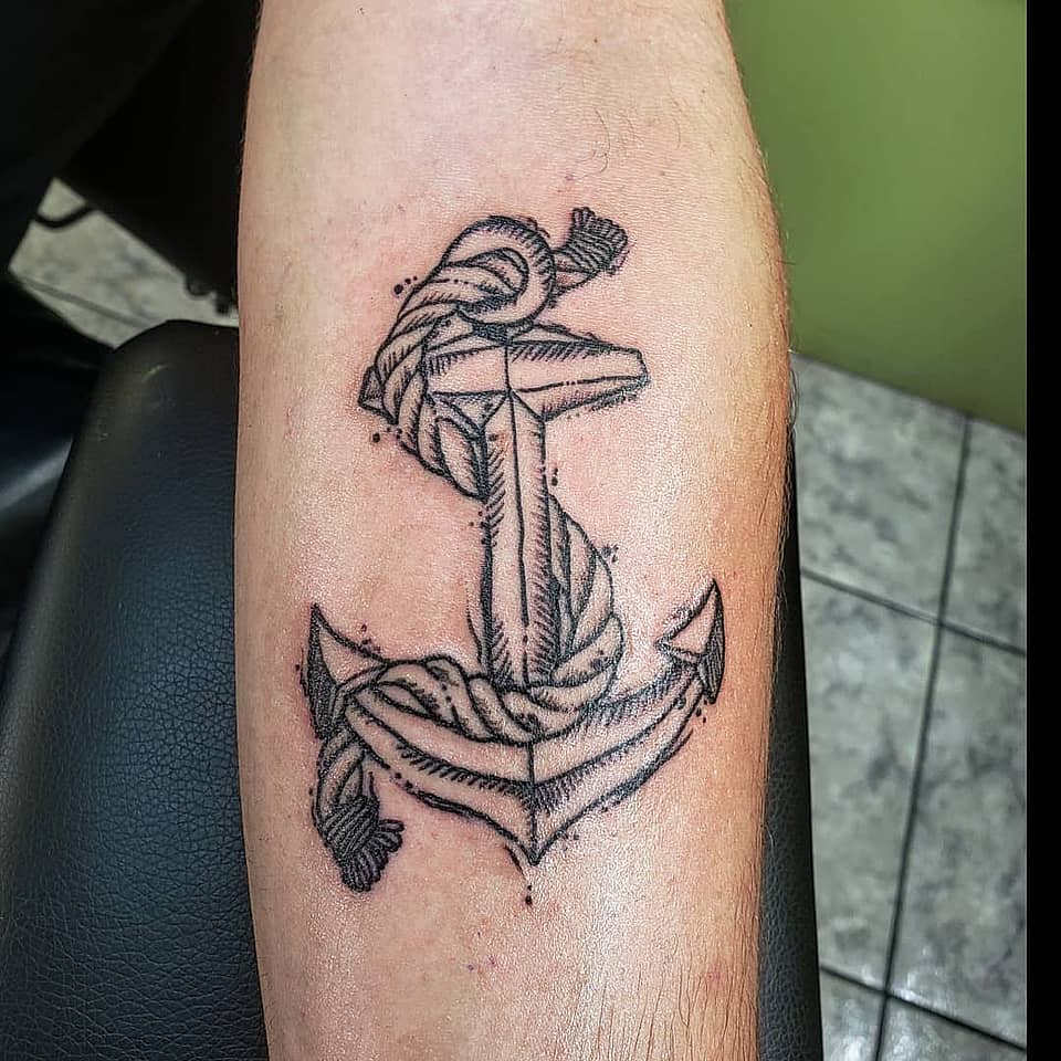 Rope-Bound Anchor