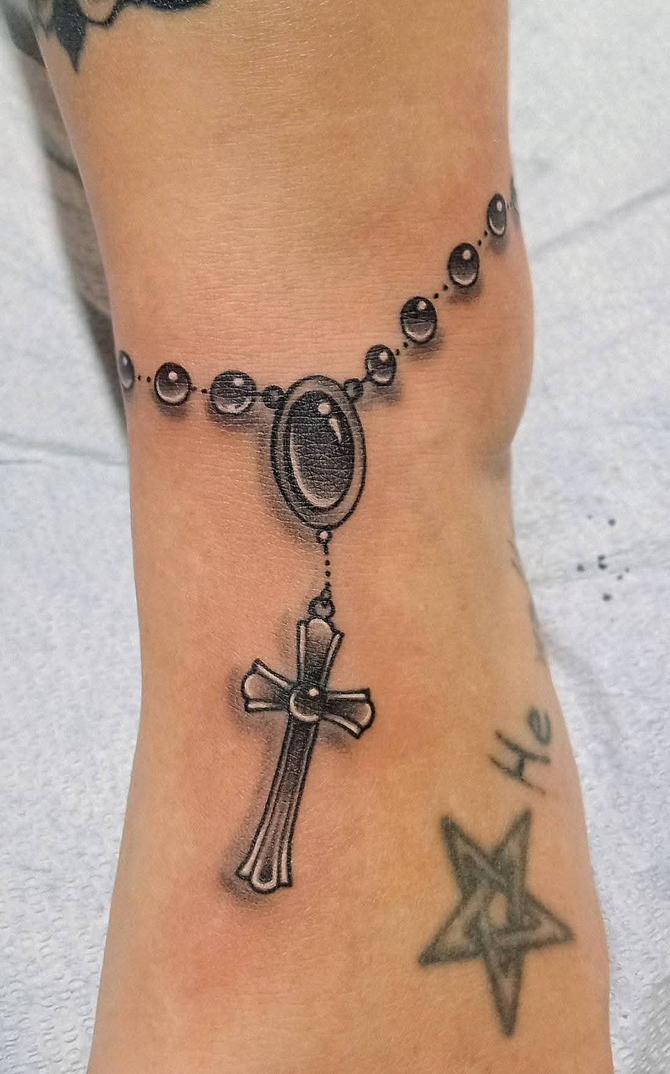 Rosary Anklet