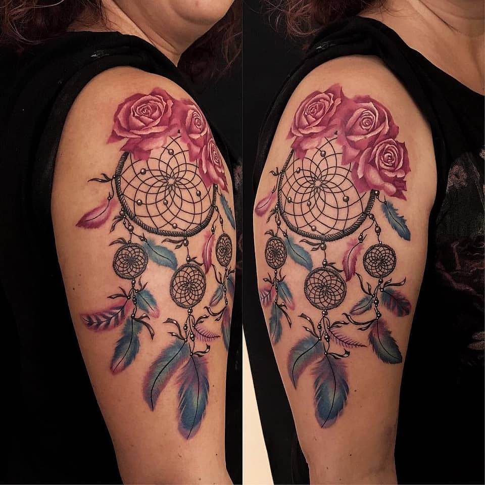 Rosy Dreamcatcher