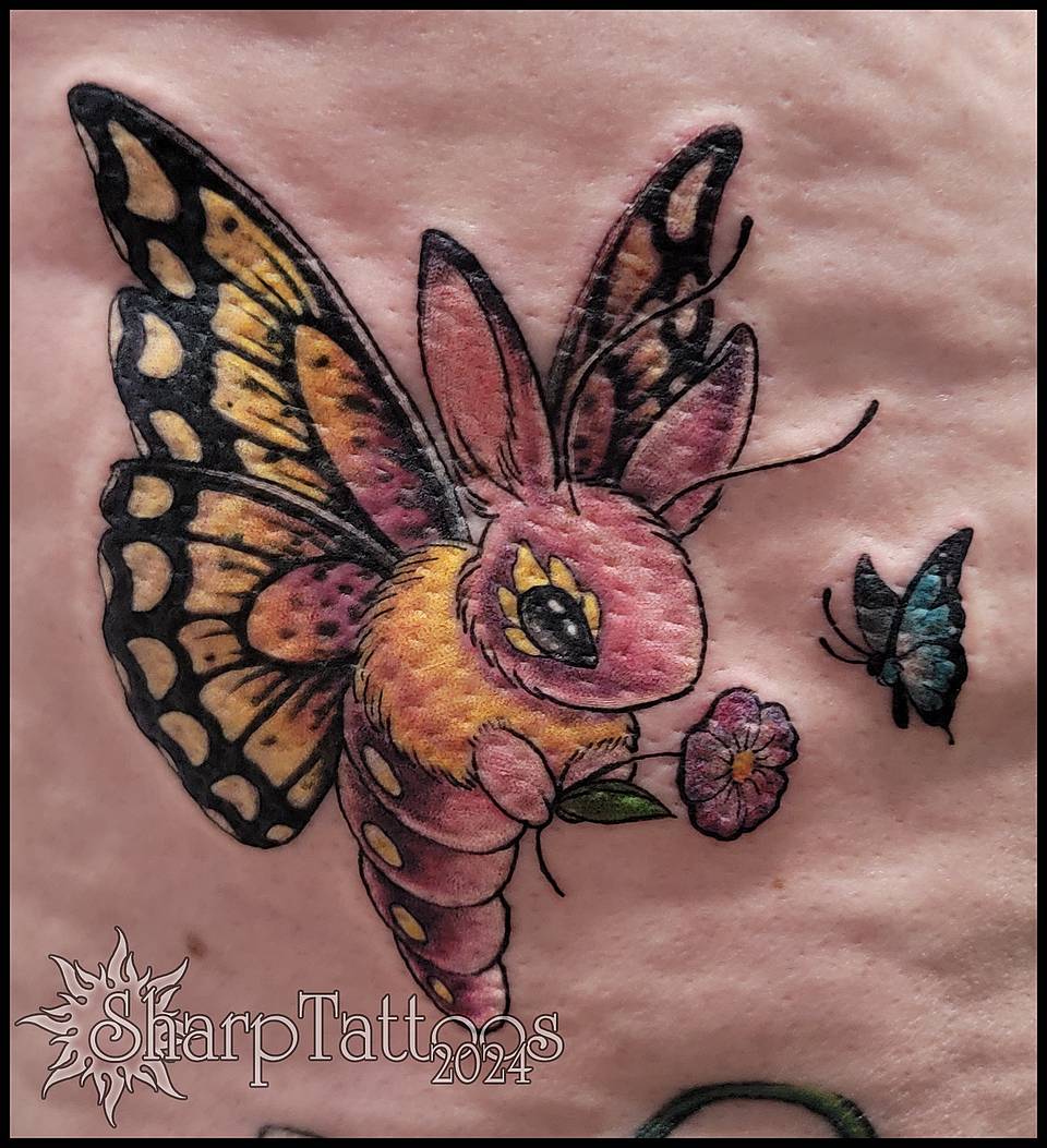 Rosy Maple BunnyMoth