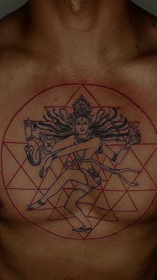 Sacred Dance within the Sri Yantra