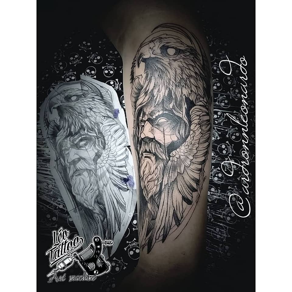 Sage with Eagle Headdress
