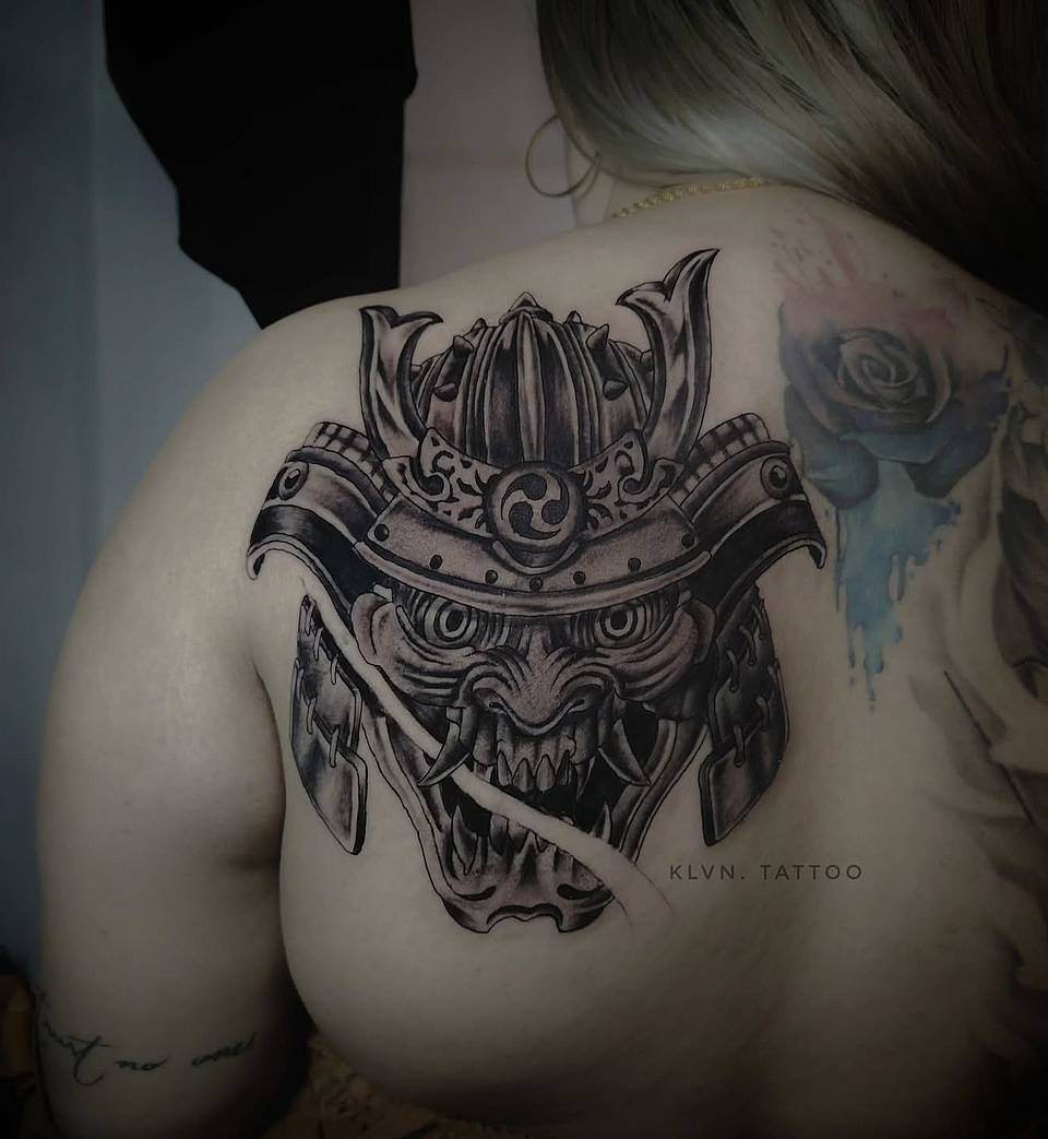 Samurai Oni Mask (Kabuto & Menpo)