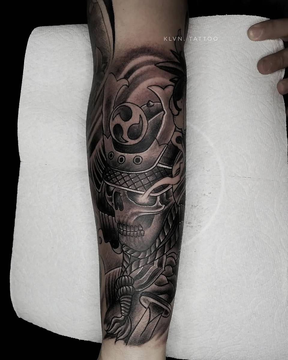Samurai Skull Kabuto