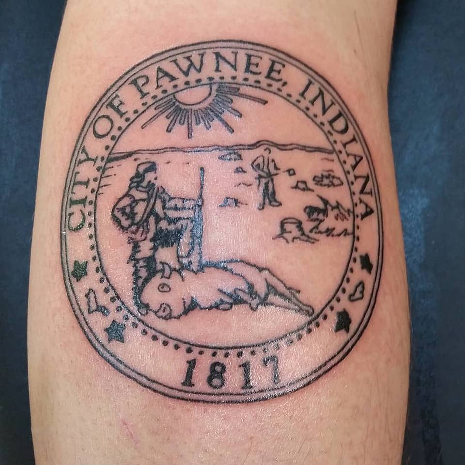 Seal of Pawnee, Indiana