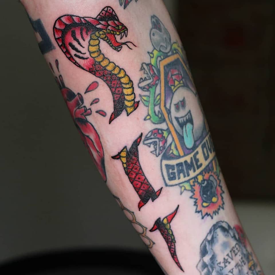 Segmented Cobra and Game Over