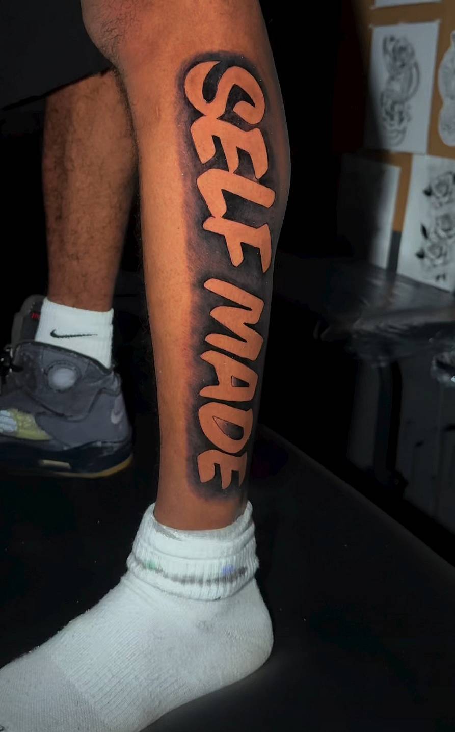 SELF MADE 3D Lettering