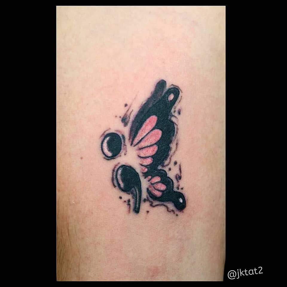 Semicolon Butterfly of Hope