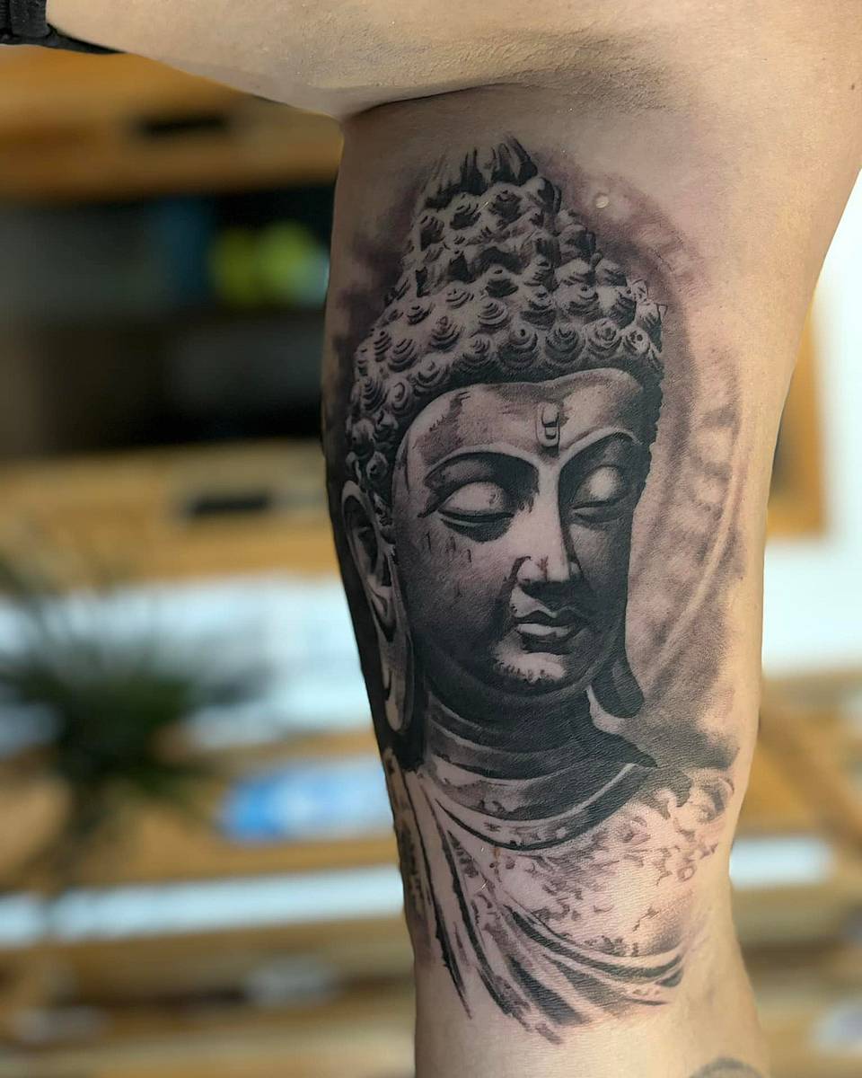 Serene Buddha Portrait