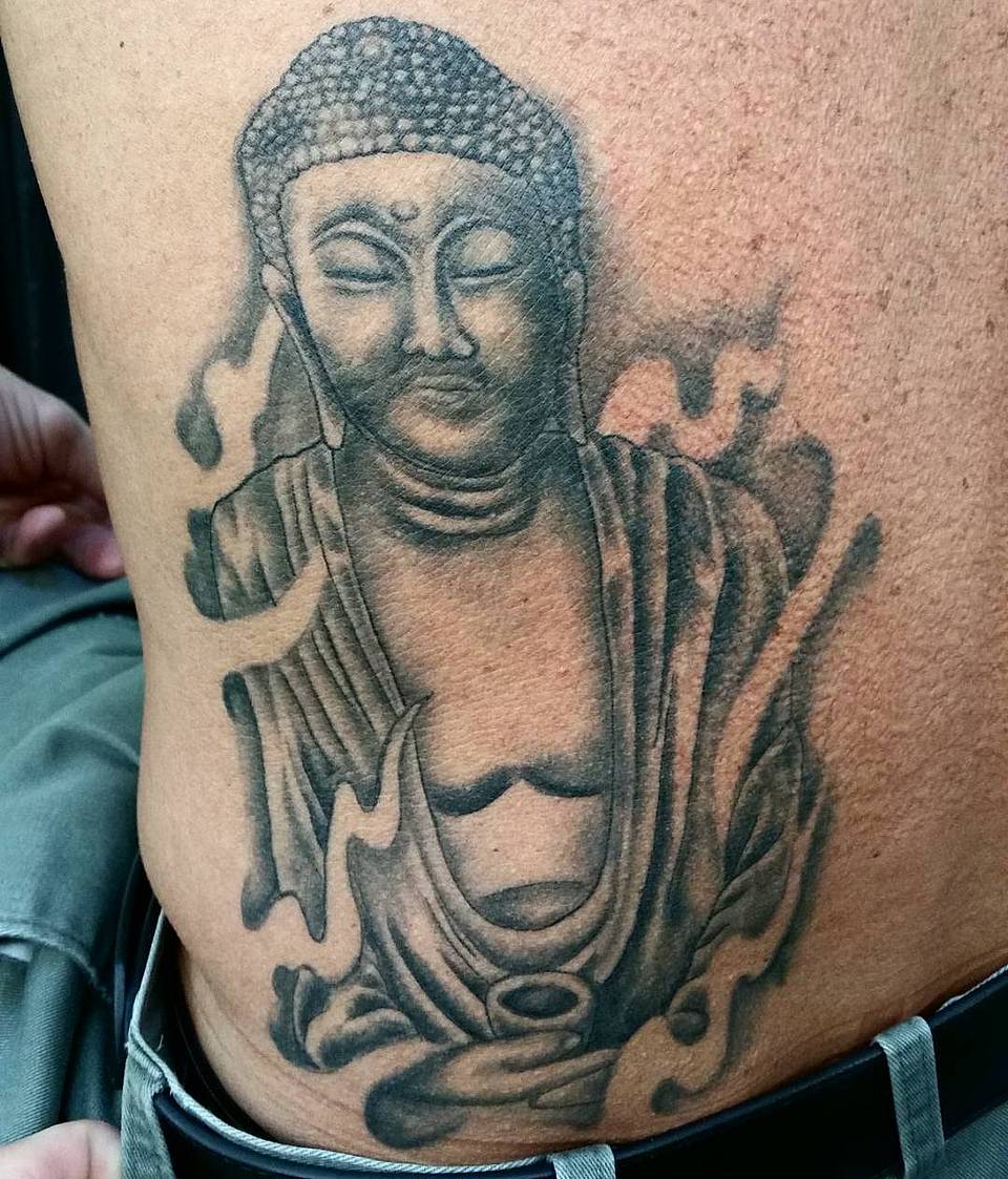 Serene Buddha with Alms Bowl
