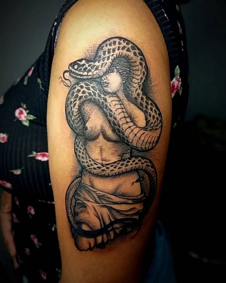 Serpent Embrace of the Muse