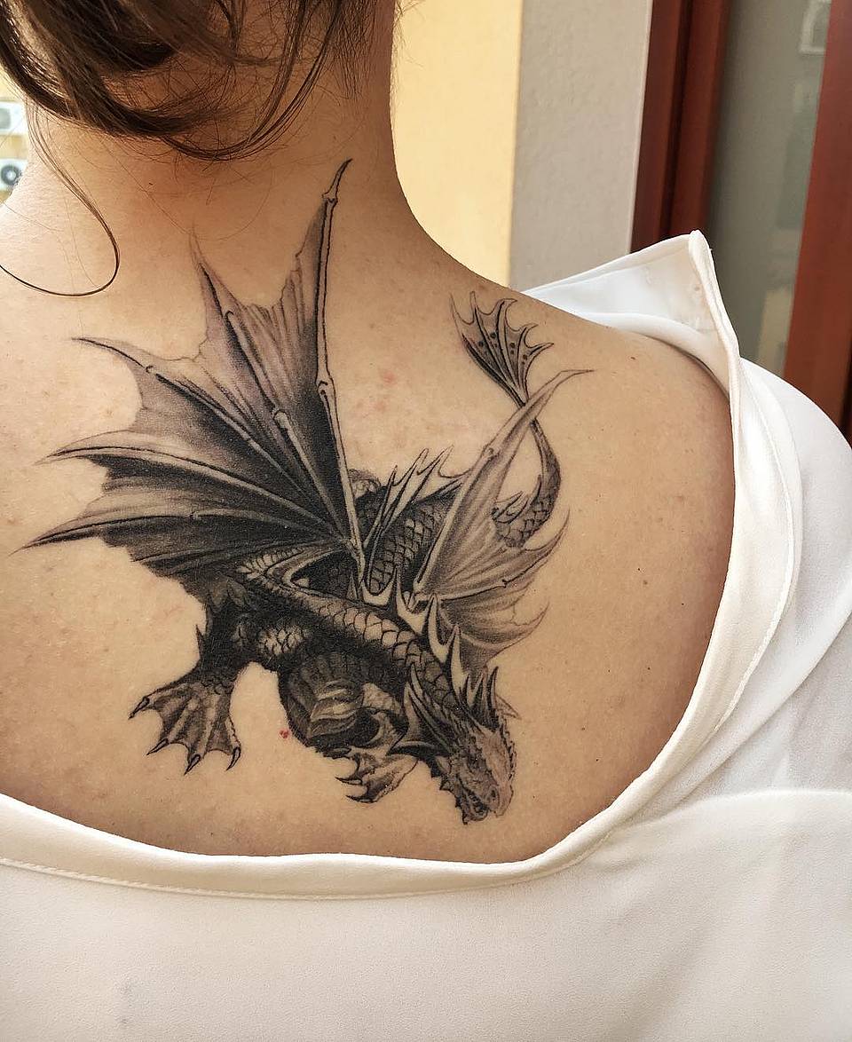 Shaded Flying Dragon