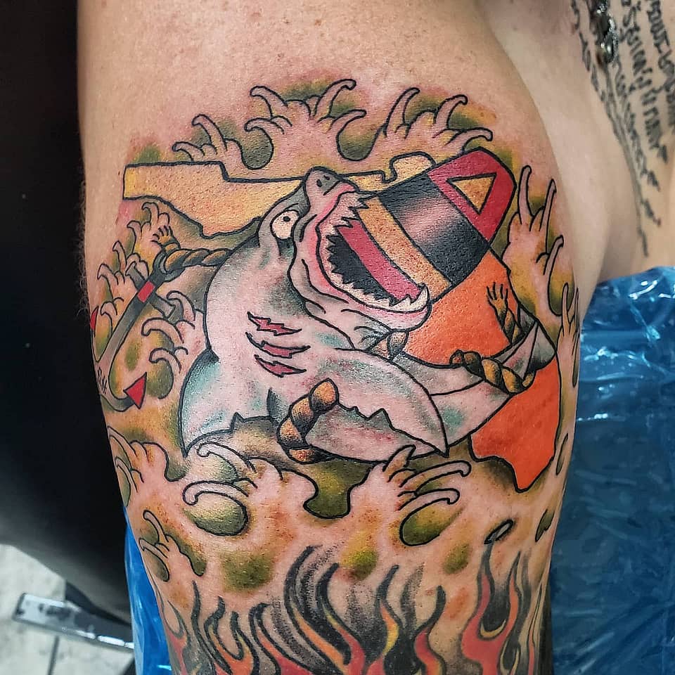 Shark Versus Torpedo