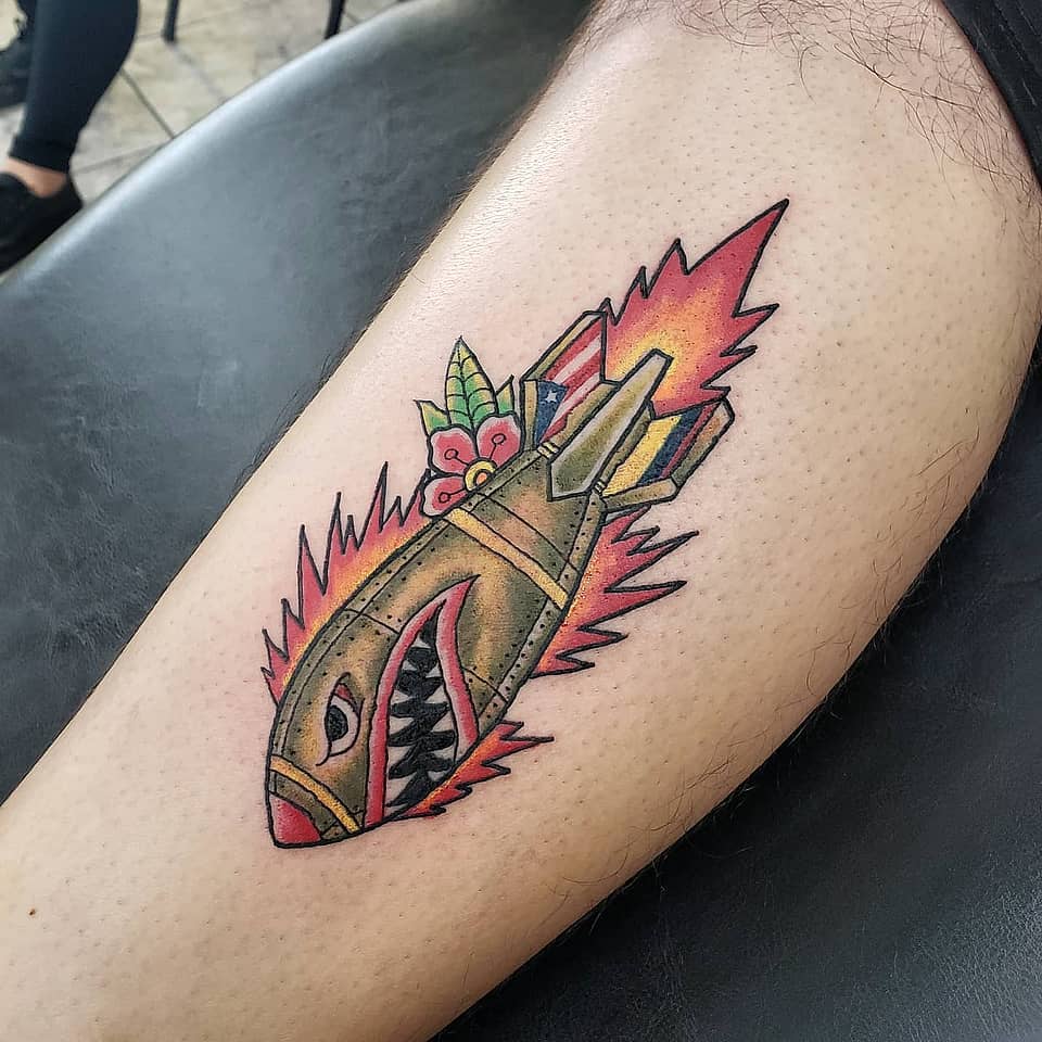 Sharkmouth Bomb Run