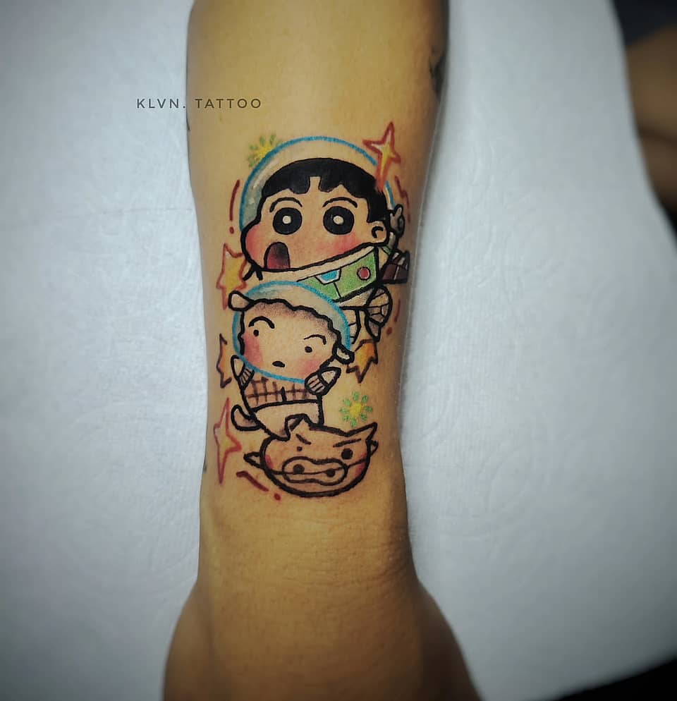 Shin-chan and Friends Stack