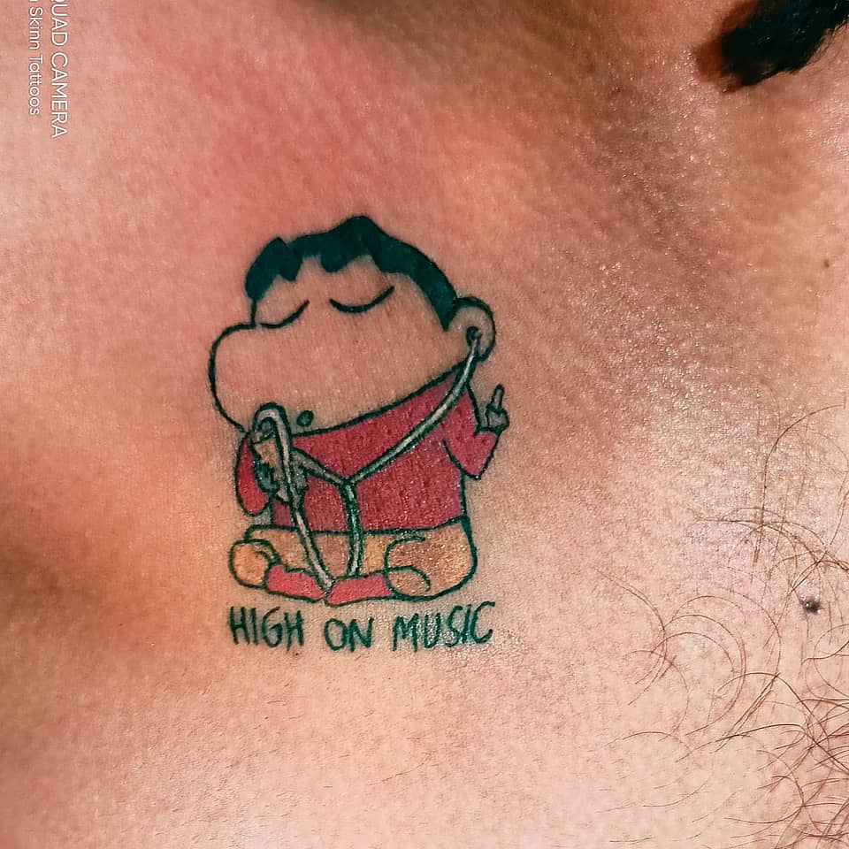 Shinchan High on Music