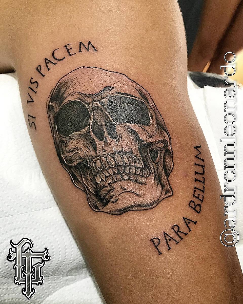 Si Vis Pacem Skull