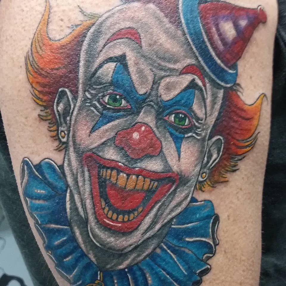 Sinister Grinning Clown