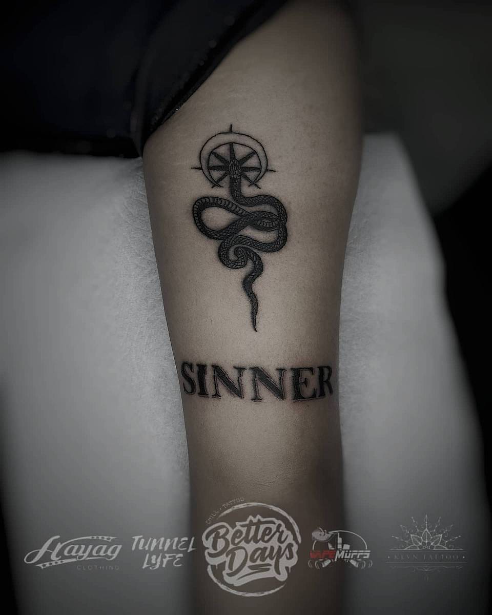 Sinner Serpent and Compass