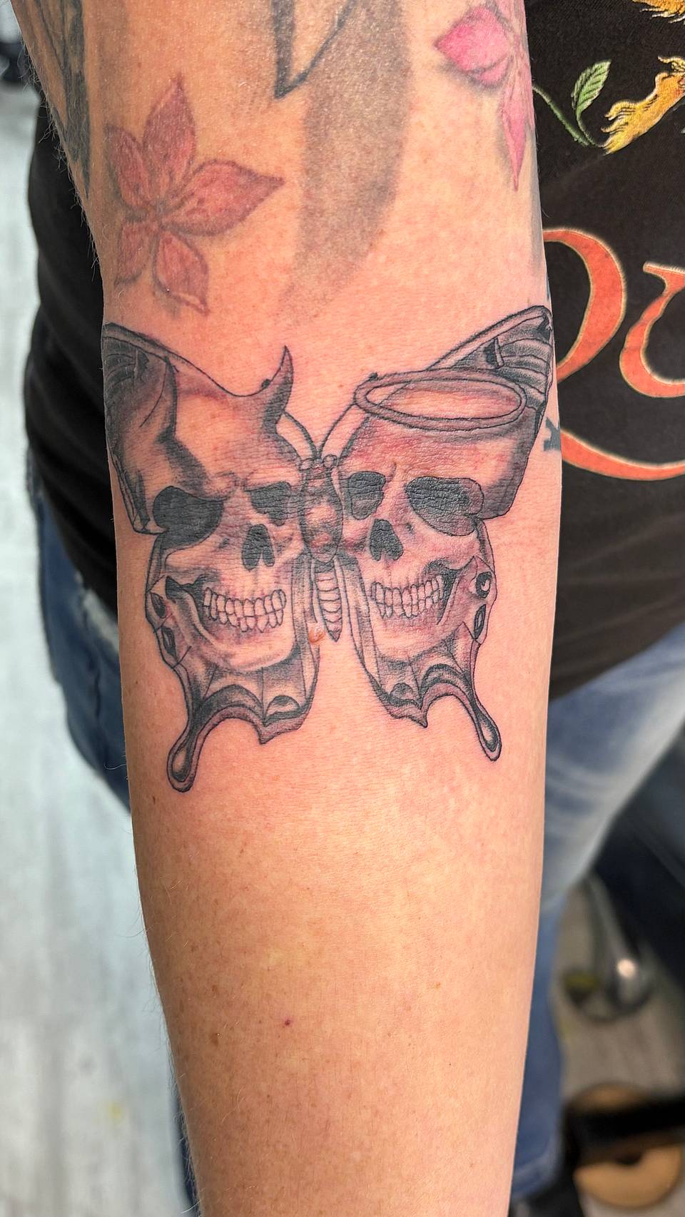 Skull Butterfly
