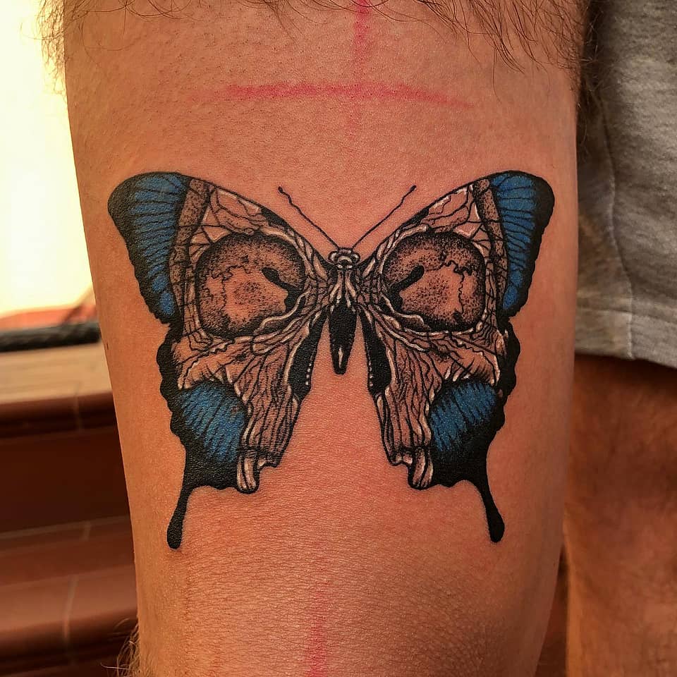 Skull Butterfly